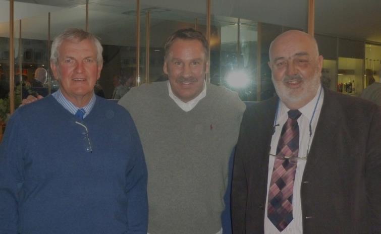 David Hughes, Paul Merson and Bill Carne